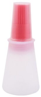 1 Stuks Draagbare Siliconen Olie Fles Met Borstel Grill Olie Borstels Vloeibare Olie Gebak Keuken Bakken Bbq Gereedschap Keuken Gereedschap voor Bbq