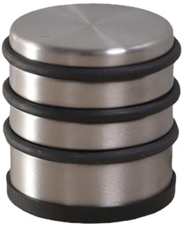 1 Stuks Duurzame Vloerdeurstopper Roestvrij Interieur Rubber Vloer Gemonteerde Deurhouder Opvangstop Voor Deurstopper