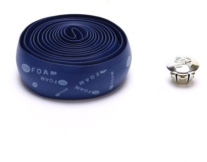 1 Stuks Fietsen Racefiets Fiets Klassieke Stijl Spons Foam Handvat Wrap Tape blauw