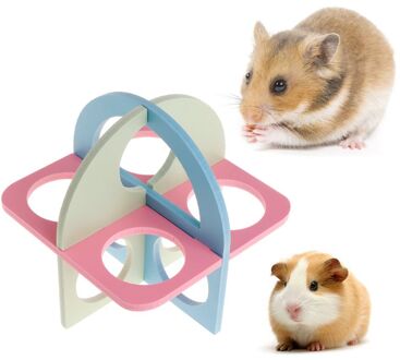 1 Stuks Hamster Ladder Oefening Fitness Speelgoed Klim Sport Kleine Huisdieren Activiteit Eekhoorn Chinchilla Cavia Oefening Speelgoed