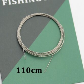 1 Stuks Karpervissen Accessoires Buis Threader Voor Karper Helicopter Rig Tube Anti Wirwar Mouwen Karper Grof Visgerei 110cm