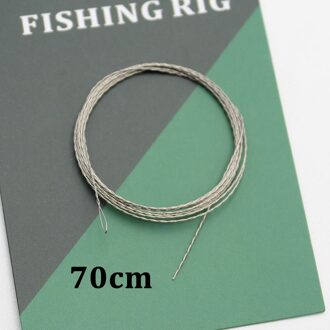 1 Stuks Karpervissen Accessoires Buis Threader Voor Karper Helicopter Rig Tube Anti Wirwar Mouwen Karper Grof Visgerei 70cm