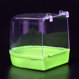 1 Stuks Kleine En Middelgrote Papegaai Vogel Bad Papegaai Benodigdheden Vogel Bad Dierbenodigdheden groen