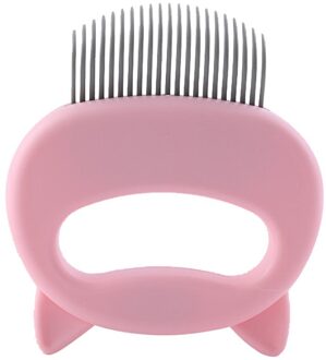 1 Stuks Lang Haar Kort Haar Kam Kat Shell Kam Kat Speciale Ontharing Behaard Ontharing Kam Kat Oor shell Kam roze