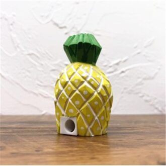 1 Stuks Leuke Dieren Puntenslijper Cartoon Student Puntenslijper Voor Kinderen Briefpapier Schoolbenodigdheden Aankomst ananas