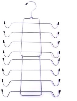 1 Stuks Opvouwbare Multi-layer Hangers Voor Kleding Metalen Ondergoed Hanger Rack Beha Hanger Multifunctionele Hangers Saving ruimte