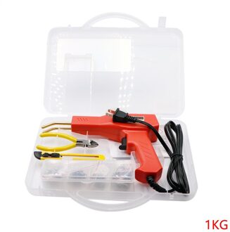 1 Stuks Plastics Lassers Garage Gereedschap Nietmachines Machine Nietje Pvc Repareren Machine Auto Bumper Repareren Nietmachine Lassen Tool US plug / rood