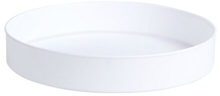 1 Stuks Roterende Kruiden Opbergrek Antislip Opbergkast Lui Draaitafel Bandbreedte Base Opbergdoos Keuken Opbergvak wit