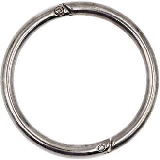 1 Stuks Vee Neus Ring Vee Tractie Ring Grote Cirkel Rvs Bull Koe Vee Neus Ring Veeteelt Accessoire 9.1cm