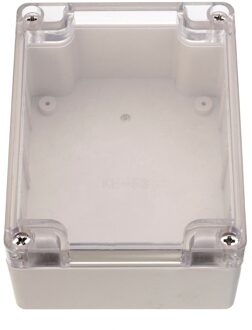 1 Stuks Waterdichte Plastic Project Elektronische Box Behuizing Gevallen Clear Cover Diy Project Instrument Geval 115Mm X 90Mm X 55Mm