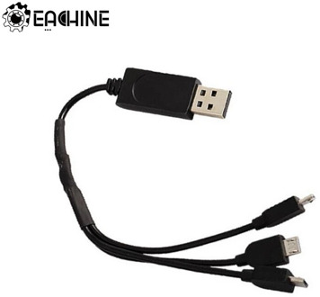 1 to 3 USB 3.7V LiPo Battery Charger USB Charging Cable for Eachine E58 JY019 809S X192 X196 RC Drone Quadcopter