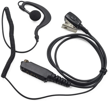 1-Wire Earloop Headset Earpiece Mic for Sepura Radio Walkie Talkie STP9000 STP8000 New