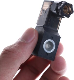 1 X Plastic Magneetventiel Spoel 12V Dc, 2 Poort 2Pos 1/4 "Bsp Normaal Gesloten Magneetventiel Coil Led