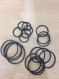 1 zak 20 stks/zak DVD CD VCD Transmissie riem alle size gevouwen lenth 2.5-5.5 cm dikte 1.2mm rubber riem aandrijving riem