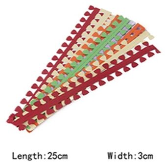 1 Zak Bloem Quilling Papier Strips Kleurrijke Origami Diy Papier Hand Craft Diy 8