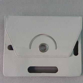 10.1 "360 Graden Roterende PU Leather Case Voor BQ 1081G/1045G/1007/BQ-1081G/ aquaris M10/E10/esla 2 W10 10.1inch Tablet wit