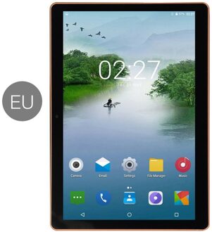 10.1 Inch Ips Scherm Android 8.0 Tien-Core Tablet Pc 1Gb + 8Gb Dual Sim-kaart Slots 3G Telefoongesprek Met Gps Fm (Us Eu Uk Au) zwart EU