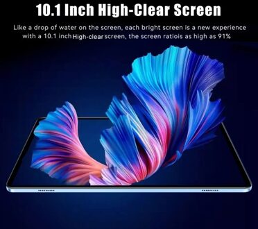 10.1 inch Tablet 8GB+256GB 5G Calling 10-Core MTK6797 Processor 128GB Expandable Memory Large Storage Capacity High-Clear Large Screen BT5.0 7000mAh