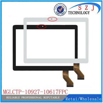 10.1 inch touchscreen Panel tablet WY-CTP0001 WY-CTP0001DJ MGLCTP-10927-10617FPC Voor MTK8752 MTK6592 MTK6582 KTK6580 2 camera hole wit