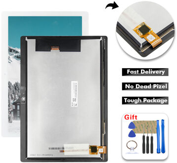 10.1 "Voor Lenovo Tab M10 TB-X505 TB-X505F TB-X505L TB-X505X Lcd Touch Screen Digitizer Glas Montage Touch enkel en alleen wit