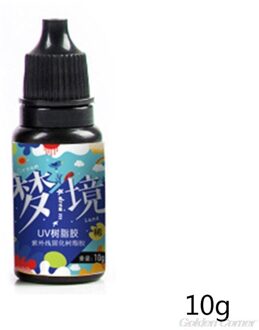 10/100/25/60G Ultraviolet Hars Harde Lijm Curing Crystal Epoxy Harde Uv Gel Diy Sieraden casting Maken Craft N19 20 10g