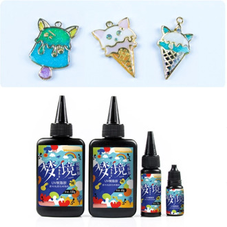 10/100/25/60g Ultraviolet Resin Hard Glue Curing Crystal Epoxy Hard UV Gel DIY Jewelry Casting Making Craft Accessories