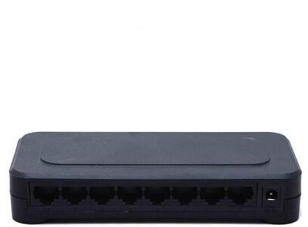 10/100 mbps RJ45 8 Port Fast Ethernet Switch Lan Hub US EU Plug 5 v Adapter Voeding netwerk Switch 50stk