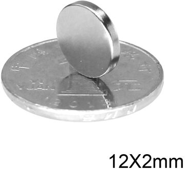 10 ~ 1000 Stuks 12X2 Mm N35 Neodymium Magneet 12*2 Kleine Ronde Permanente Ndfeb Disc Super krachtige Sterke Magnetische Magneten 12X2 Mm 100stk
