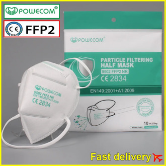 10-100pcs / bag original FFP2 Mouth Face Mask 6 Layers CE Certification Filter Dust Mouthpiece FFP2 Masks Protection Face Cover