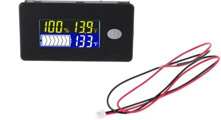 10-100V Batterij Capaciteit Indicator Voltmeter Universele Li-Ion Lifepo4 Lood-zuur