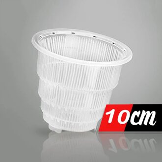 10/12/15Cm Bloempot Orchidee Clear Bloempot Plastic Ingelaste Ademend Orchidee Potten Горшок Для Цветов 10cm