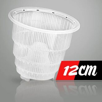 10/12/15Cm Bloempot Orchidee Clear Bloempot Plastic Ingelaste Ademend Orchidee Potten Горшок Для Цветов 12cm