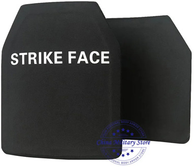 10" *12" Inch NIJ level III Stand Alone 100% Pure PE Ballistic Plate Body Armor Panels Level 3 AK47 M80 Bulletproof Armor Plate