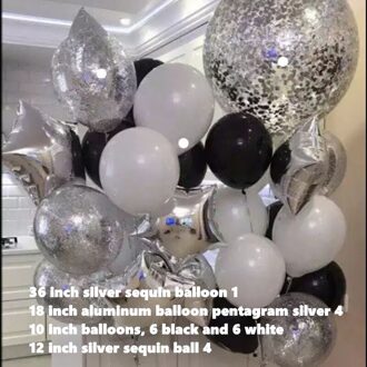 10/14Pcs Metallic Ballonnen Heart Star Gold Confetti Ballon Verjaardagsfeestje Decoratie Kids Adult Lucht Ballen Globos Bruiloft decor 3