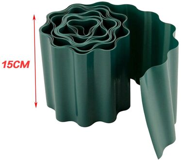 10/15/20Cm Plastic Gazon Grens Hek Tuin Flexibele Gazon Rand Grens Gras Rand Hek Riem Tuin patio Vergroening Riem # G1 15CM