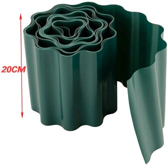 10/15/20Cm Plastic Gazon Grens Hek Tuin Flexibele Gazon Rand Grens Gras Rand Hek Riem Tuin patio Vergroening Riem # G1