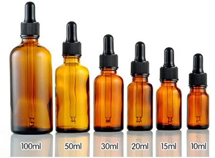10/15/30/50/100Ml Amber Glas Vloeistof Reagens Pipet Fles Pipet Voor Het Opslaan chemie Laboratorium Chemicaliën Parfums 10ml