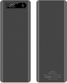 10*18650 Dual USB Power Bank Battery Box Shell 5V/2A 30000mAh DIY Charging Box for IPhone Samsung Powerbank Shell