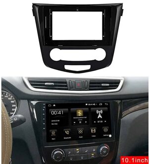 10.1Inch Auto Stereo Dashboard Frame Dvd Panel Bezel Frame Installatie Trim Kit Fit Voor Nissan Qashqai