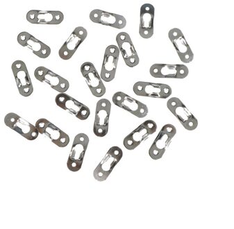 10/20/100Pcs Golden Sliver D-Ring Opknoping Foto Olieverf Spiegel Frame Haken Hangers 20stk 37x15mm