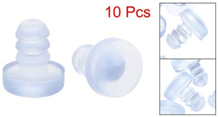 10/20/30/50/100 Pcs Siliconen Zachte Stem Bumpers 5Mm Draad Diameter Voor Glazen Tafel Kast 10stk