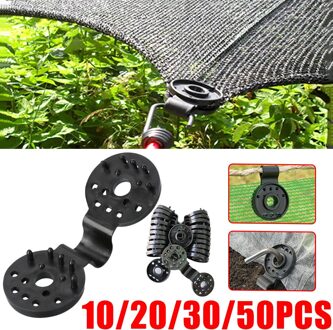 10/20/30/50Pcs Shading Netto Clip Landbouw Netto Clip Hek Zonnebrandcrème Netto Vlees Vlees Schaduw knop Vaste Doek Clip Tuin Gereedschap