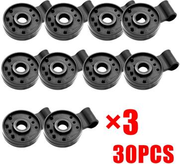 10/20/30/50Pcs Zonnescherm Netto Clip Plastic Instant Grommet Film Shading Netto Clips Home Tuin plant Gereedschap Tarp Gevogelte Netto Clip 30stk