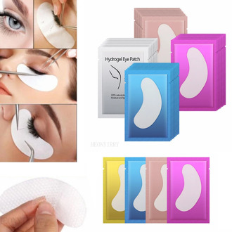 10/20/50 Pairs Eyelash Pad Gel Patch Grafting Eyelashes Under Eye Patches For Eyelash Extension Paper Sticker Wraps Makeup Tools