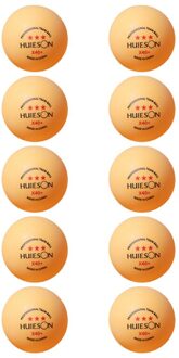 10/20/50Pcs 3-Star Ping Pong Bal Professionele X40 + Abs 2.8G Tafeltennis bal Wit Oranje Amateur Geavanceerde Training Team Ballen oranje 10stk