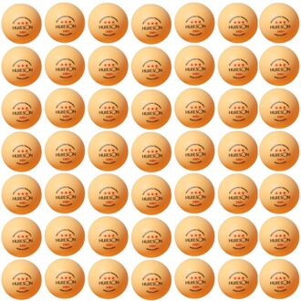 10/20/50Pcs 3-Star Ping Pong Bal Professionele X40 + Abs 2.8G Tafeltennis bal Wit Oranje Amateur Geavanceerde Training Team Ballen oranje 50stk