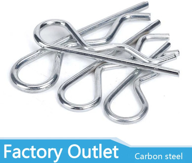 10/20 M1.2 M1.8 M2 M2.5 M3 M3.5 M4 M5 M6 DIN 11024 Spring Cotters R type Pins for cars hw292