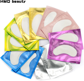 10/20 Pairs Eyelash Extension Patches Under Eye Pads For Grafting Eyelashes Paper Eye Gel Sticker Wraps Lash Patch Makeup Tool