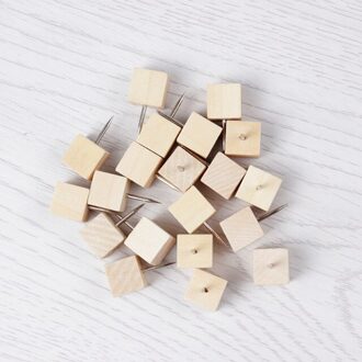 10/20 Pcs Box Container Thuis Craft Kantoor Houten Punaise Foto Muur Kurk Boord Decoratieve Kaart Push Pin Tekening Nail F(20stk)