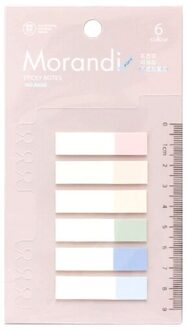 10/20 Vellen Huisdier Planner Stickers Index Tabs Bookmark Sticky Notes Pagina Marker Briefpapier Kantoor School Supply roze-S